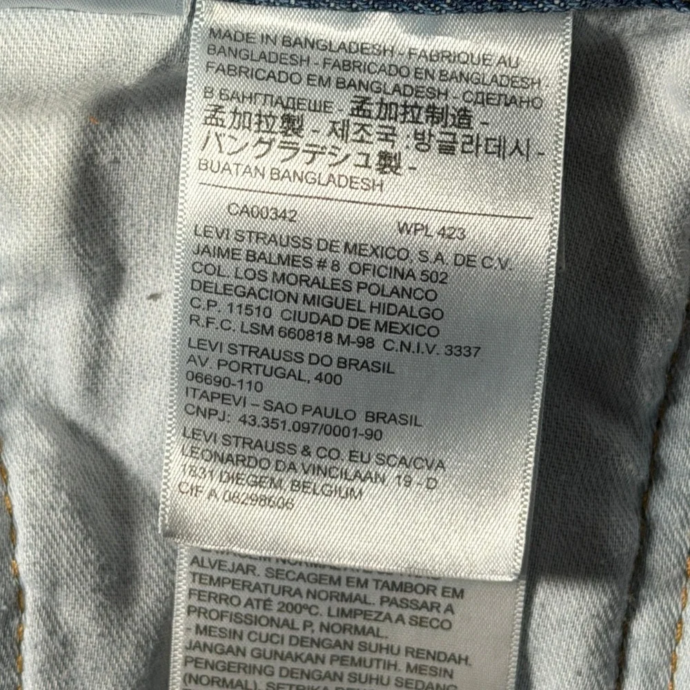 Levis 550 Relaxed Fit Mens Jeans 36x30 Medium Wash Blue Tapered Leg Denim